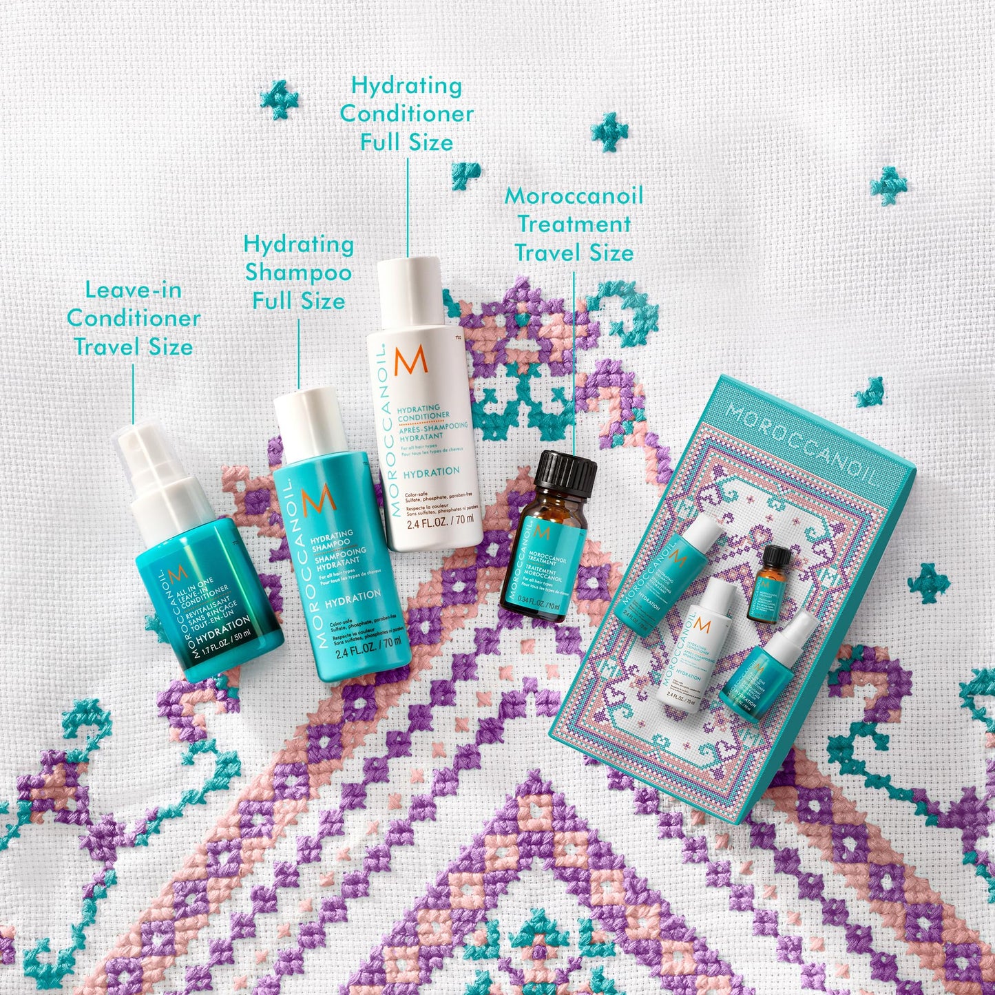 Moroccanoil Mini Hair Hydration Essentials Gift Set