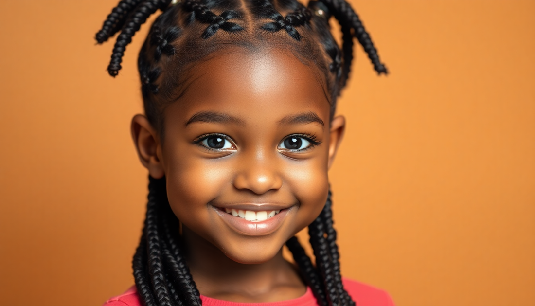 Elevate Your Child's Style: Mastering Kids Braids and Cornrows with Extensions