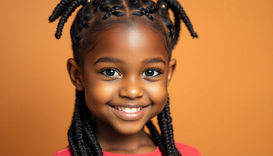 Elevate Your Child's Style: Mastering Kids Braids and Cornrows with Extensions