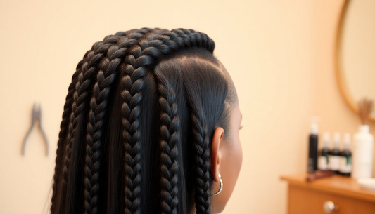 The Art of Small Three Layer Braids: A Salon Hair Care Guide