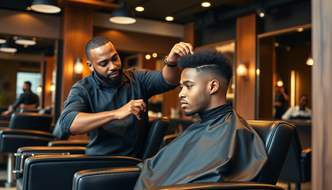 Finding the Perfect Black Hair Salon for Men Near You
