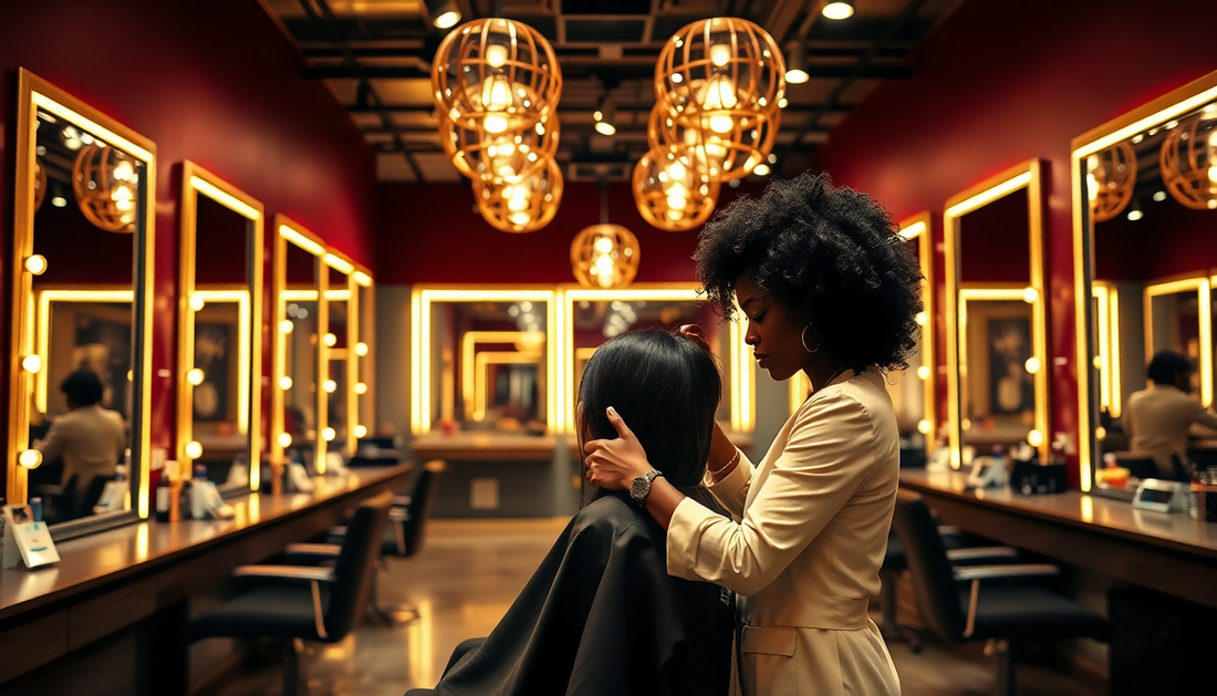 Discover the Secrets of Atlanta's Premier Black Hair Salon: Salon Hair Care