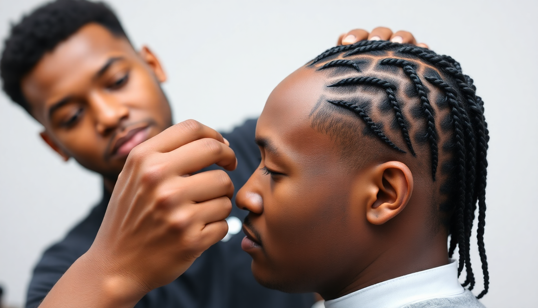 Mastering the Art of Mens Four Stitch Cornrows: A Step-by-Step Guide