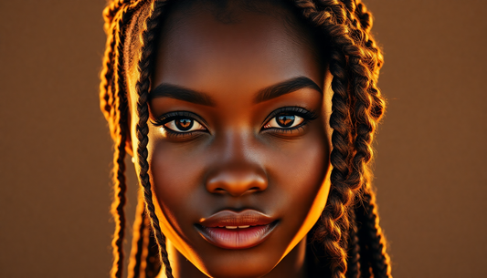 Embrace the Duality: Mastering the Art of Half Stitch Braids and Half Curly Braids