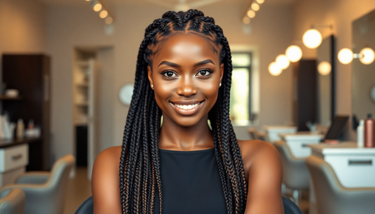 Unleash Your Beauty with Knotless Braids: A Salon Hair Care Guide