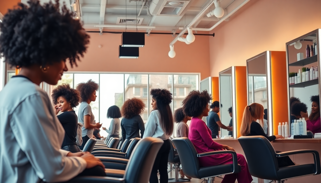Discover the Best Natural Hair Salon Near You: Salon Hair Care
