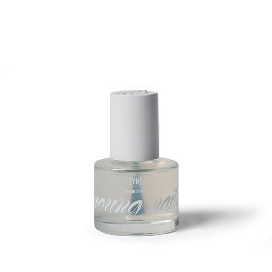 YN Young Nails Base Coat - Cruelty-Free Vegan Glossy Finish, Perfect for Gel Base and Top Coat Nail Polish, Made in USA,15 ml