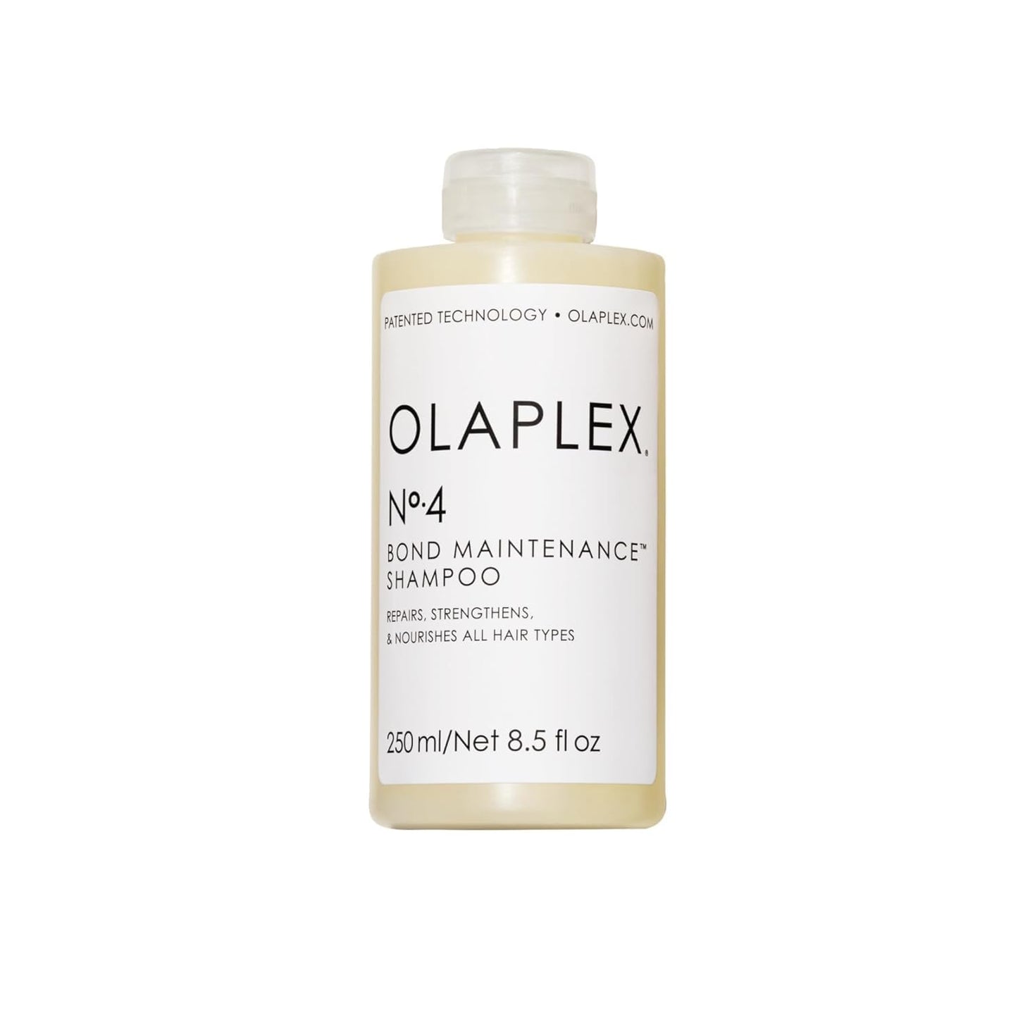 Olaplex No 4 Shampoing D'entretien des Liaisons, Répare, Renforce et Nourrit Tous Types de Cheveux, Apporte Brillance et Douceur, Sans Sulfate, 250ml