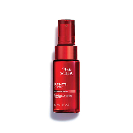 Wella Professionals ULTIMATE REPAIR Miracle Hair Rescue for Damaged Hair | Luxury Leave-In Treatment | Long-Lasting Repair & Protection | For All Hair Types | 1 Fl Oz - Packaging May Vary