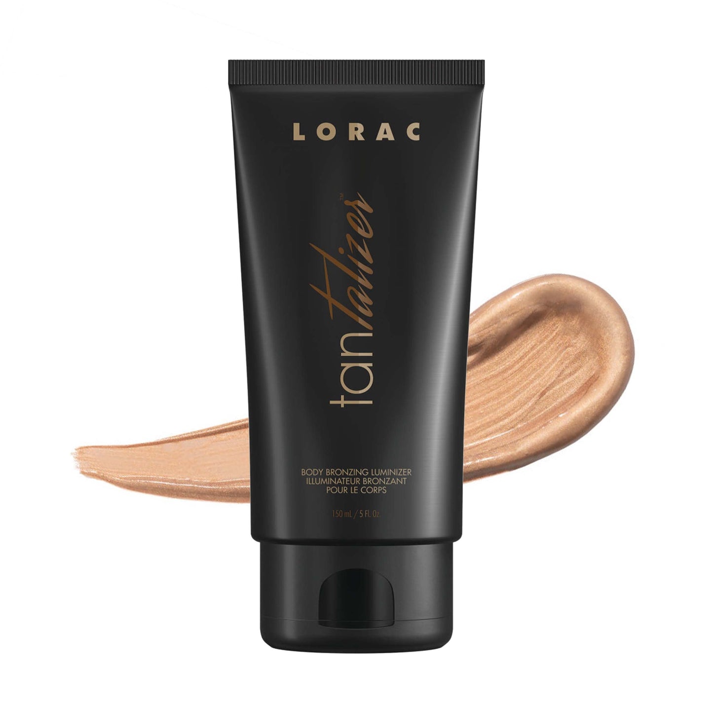 LORAC Tantalizer Body Bronzing Luminizer | Bronzing Lotion | Full Body Bronzer | Champagne Bronze