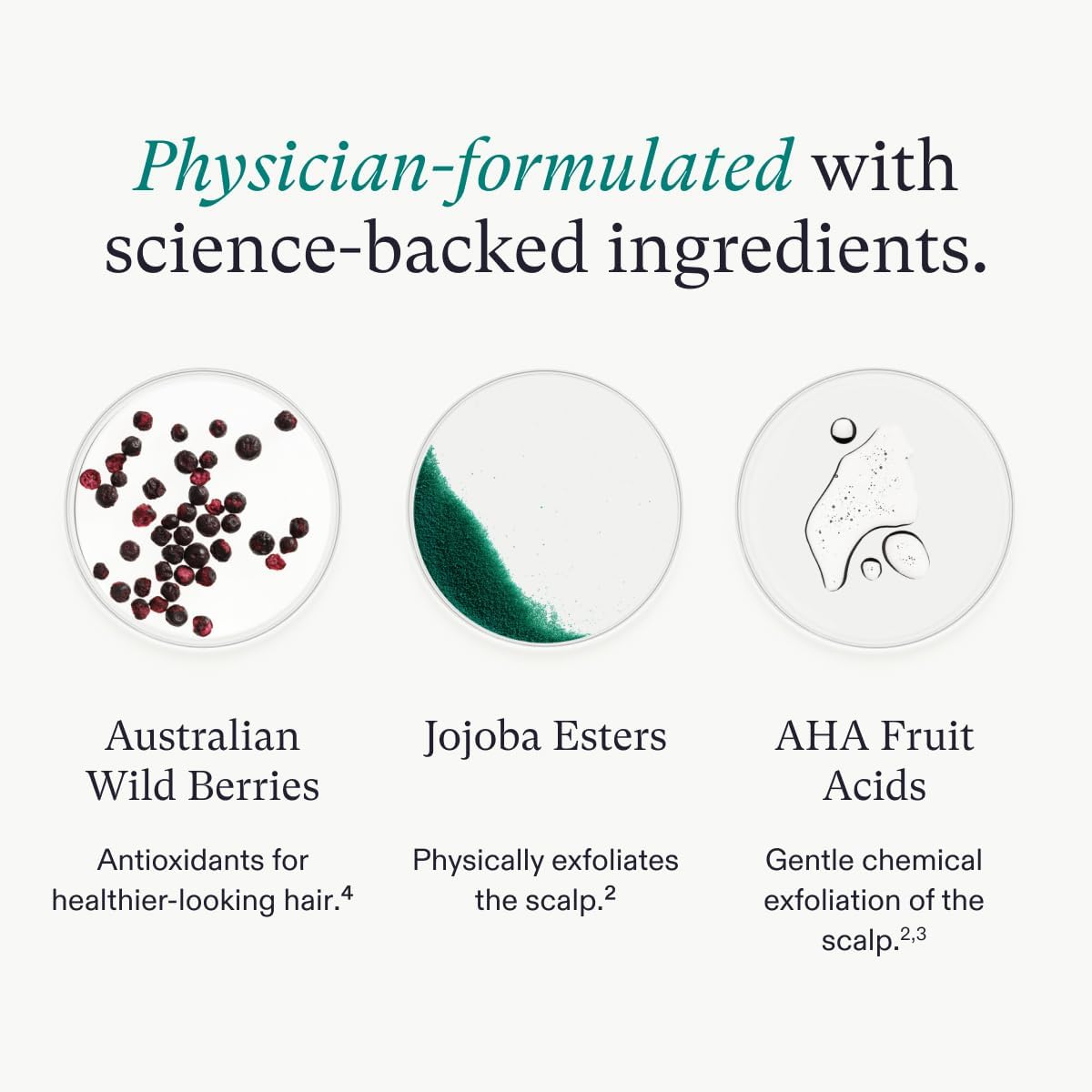 Nutrafol Exfoliating Scalp Mask, Eliminates Product Build-up and Oil for Healthier Hair and Scalp, Physician-formulated for Thinning Hair, Color and Extension Safe - 4 Fl Oz Bottle