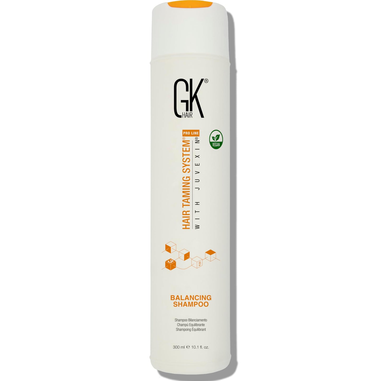 GK HAIR Balancing Shampoo Cleanses and Removes Buildup with Keratin Treatment For Oily Control Flaky Itchy Dry Scalp Thinning nourishing Hair Sulfate Free Women and Men – 10.1 Ounce