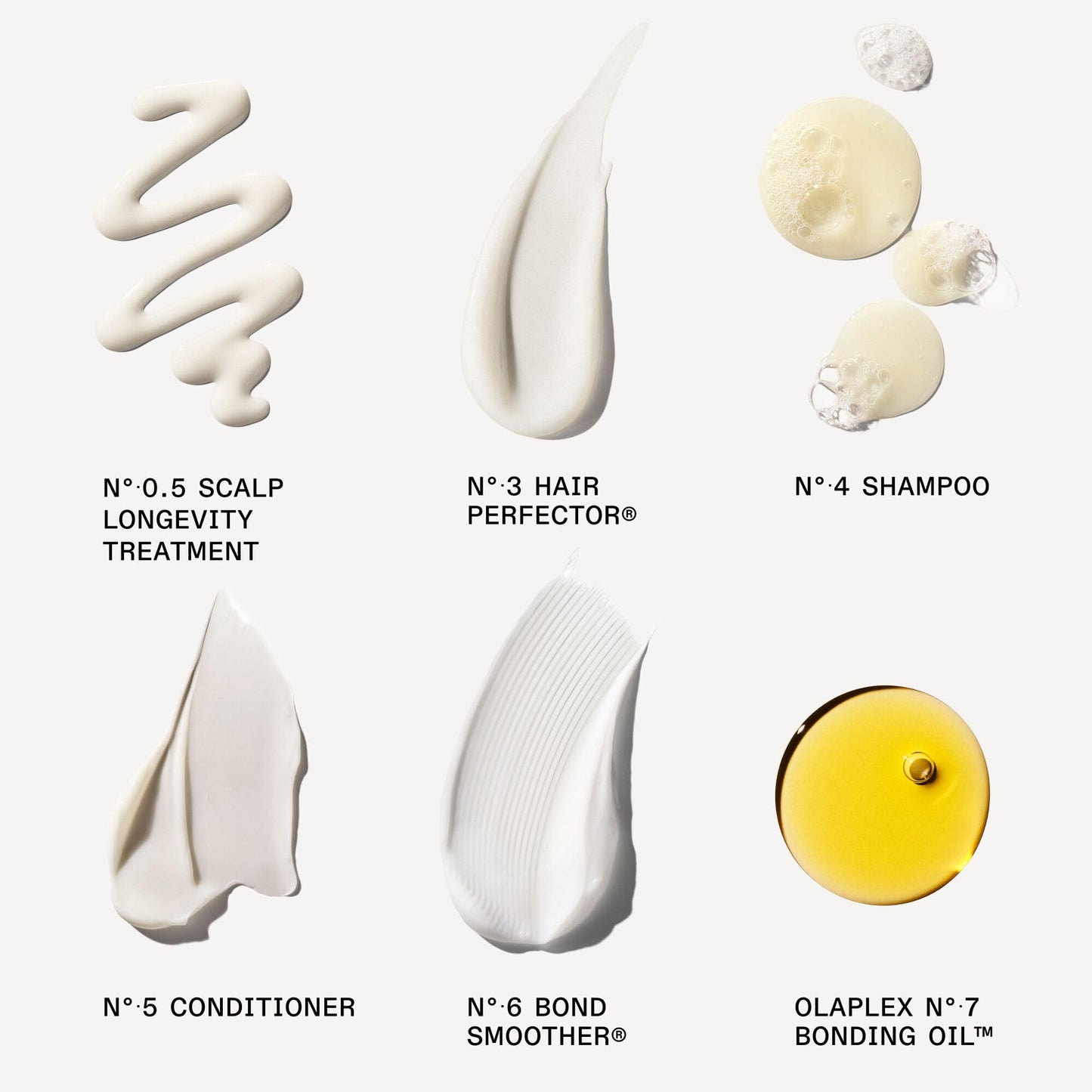 Olaplex Full-On Shine Hair Gift Set: Limited-edition Set with Hair Perfector, Shampoo & Conditioner, Scalp Treatment & Full Sized Bond Smoother & Bonding Oil for Shiny, Smooth, Strong Hair in One Use