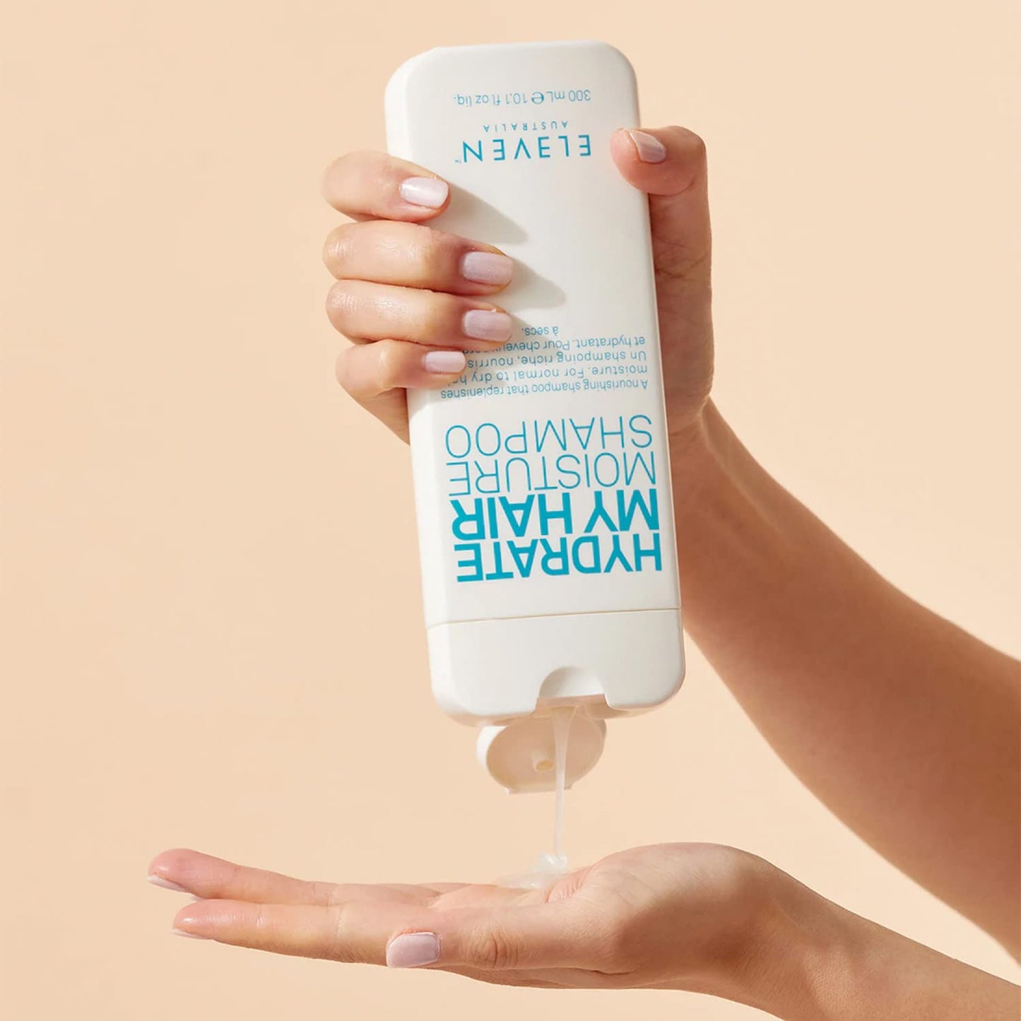 ELEVEN AUSTRALIA Hydrate My Hair Shampoo - Moisturizing, Color-Safe, Anti-Frizz, Nourishing Formula for Dry, Damaged Hair - Protects Against Heat & Environmental Damage, For Daily Use - 10.1 Fl Oz