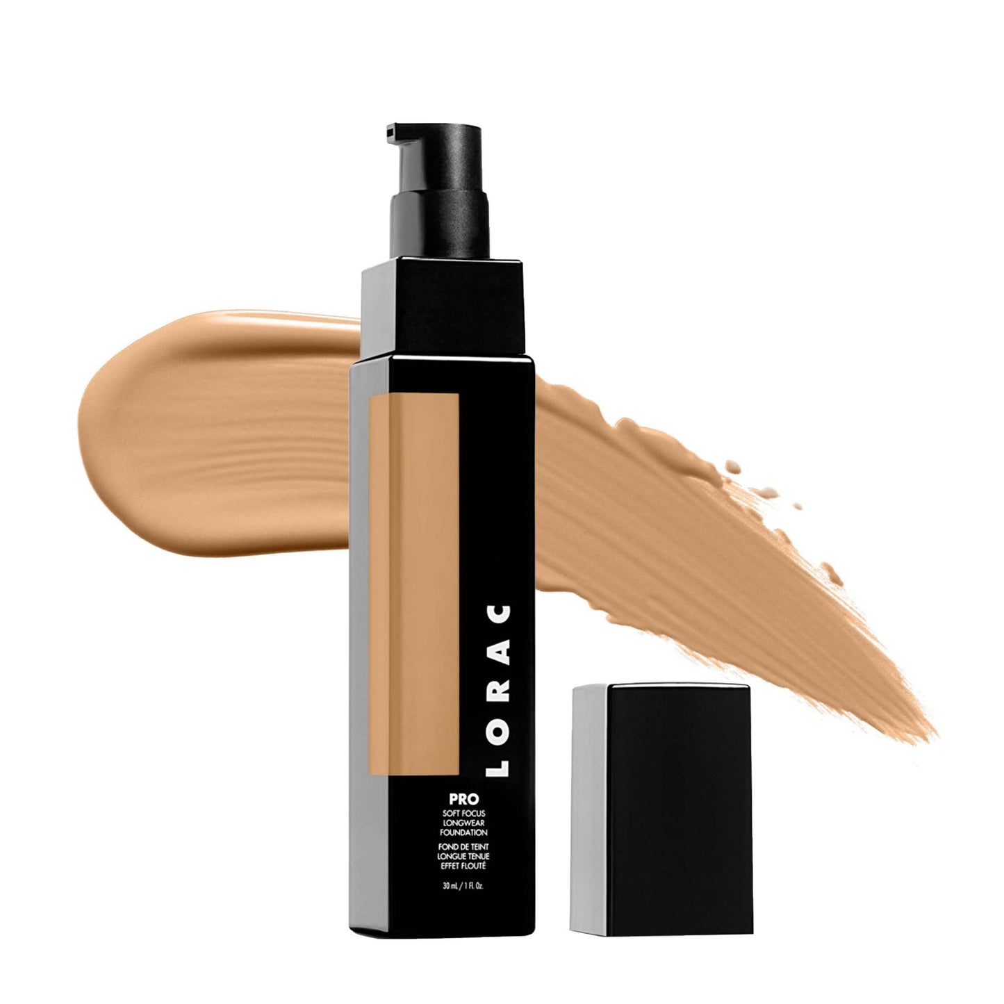 LORAC PRO Soft Focus Longwear Foundation, Shade 7 | Full Coverage | Lightweight | Water-Resistant | Oil-Free