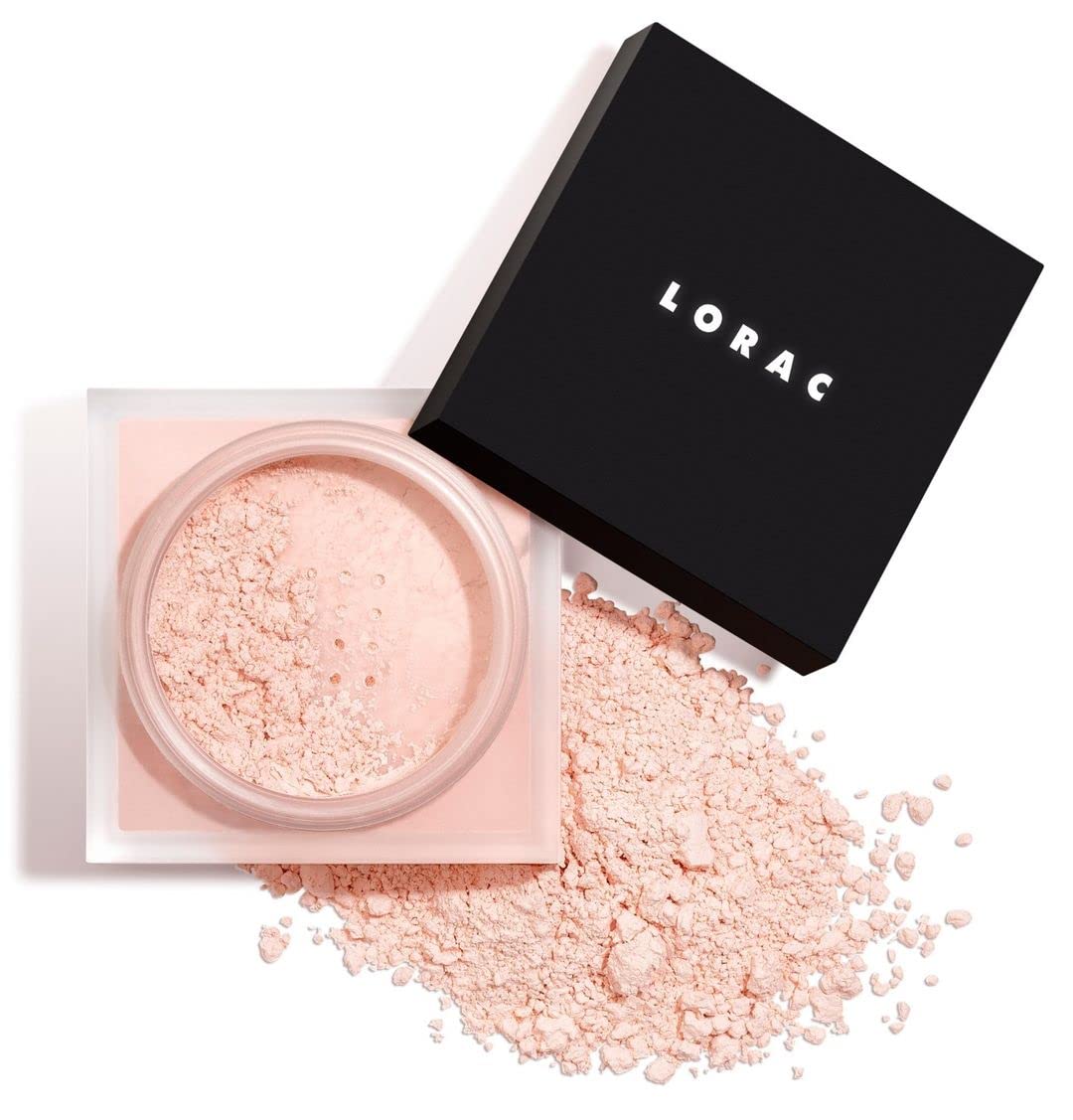 LORAC PRO Loose Setting Powder | Finishing Powder | Soft Rose Pink