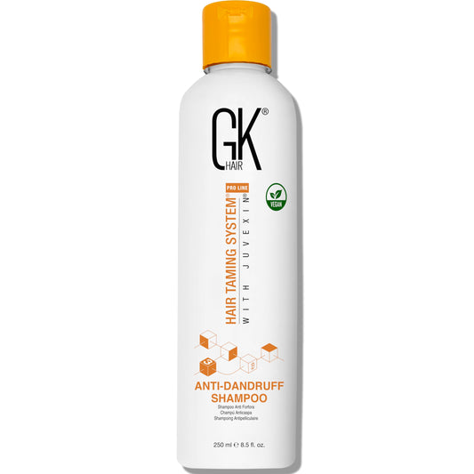 GK HAIR Anti-Dandruff Shampoo Feel the Relief as Itching and Flakes Fade Away, Leaving Your Scalp Refreshed and Hair Soft, Smooth, and Full of Life – Sulfate-Free, 8.5 Fl Oz