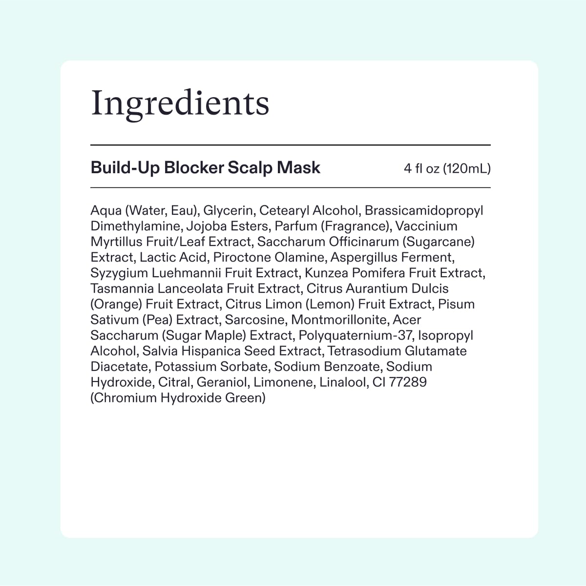 Nutrafol Exfoliating Scalp Mask, Eliminates Product Build-up and Oil for Healthier Hair and Scalp, Physician-formulated for Thinning Hair, Color and Extension Safe - 4 Fl Oz Bottle