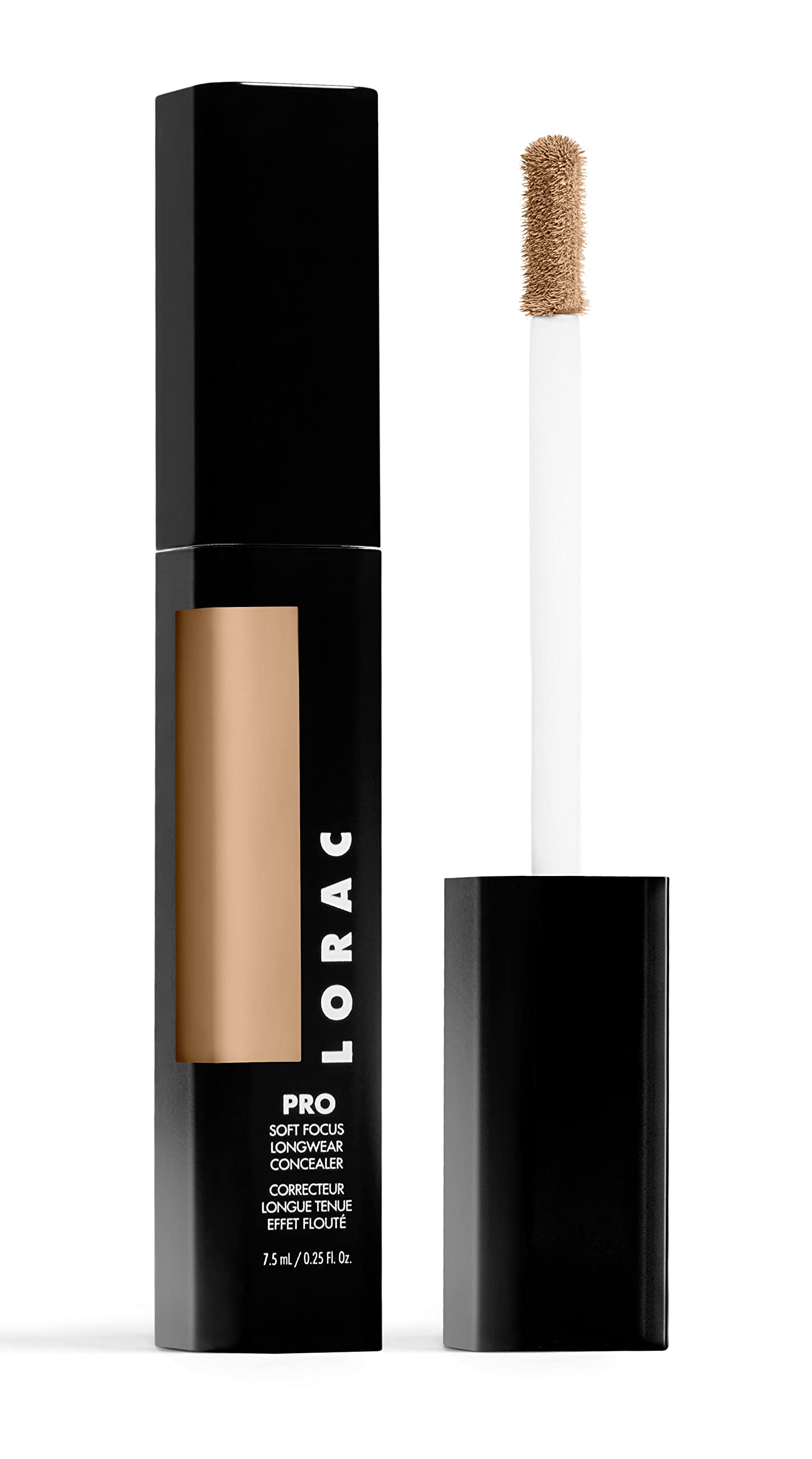 LORAC PRO Soft Focus Longwear Concealer |Buildable Coverage | Lightweight | 7.5 Light