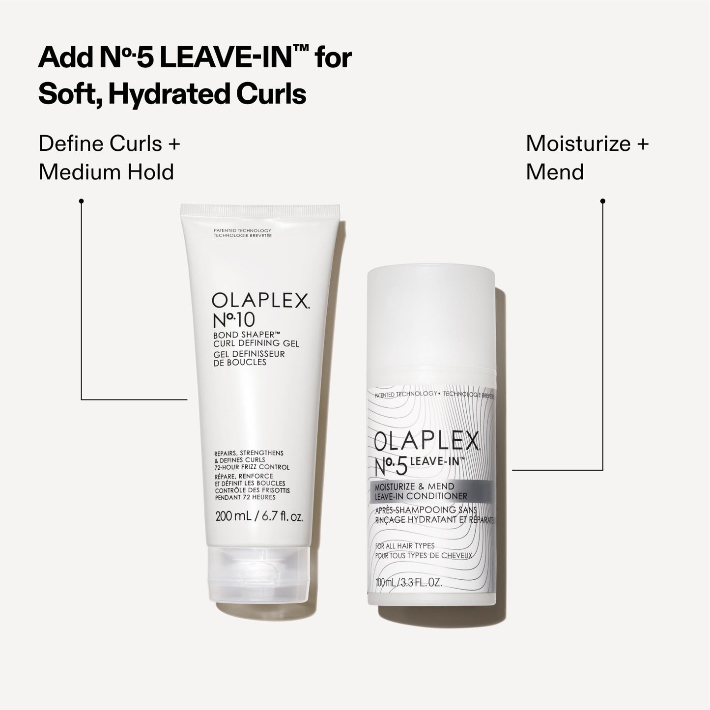 Olaplex Nº.10 Bond Shaper™ Curl Defining Gel: Detangles, smooths, conditions, and hydrates curls