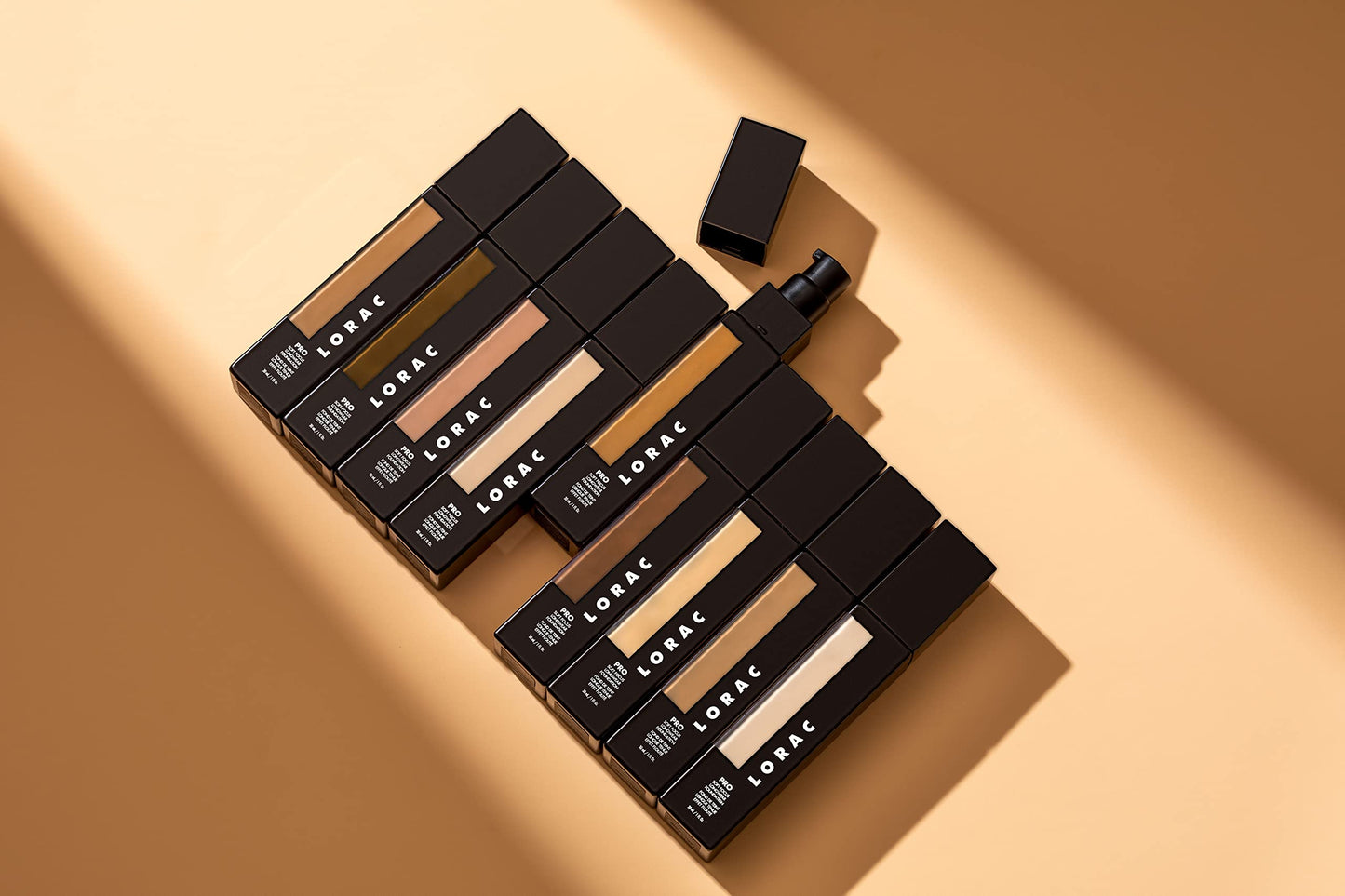 LORAC PRO Soft Focus Longwear Foundation, Shade 7 | Full Coverage | Lightweight | Water-Resistant | Oil-Free