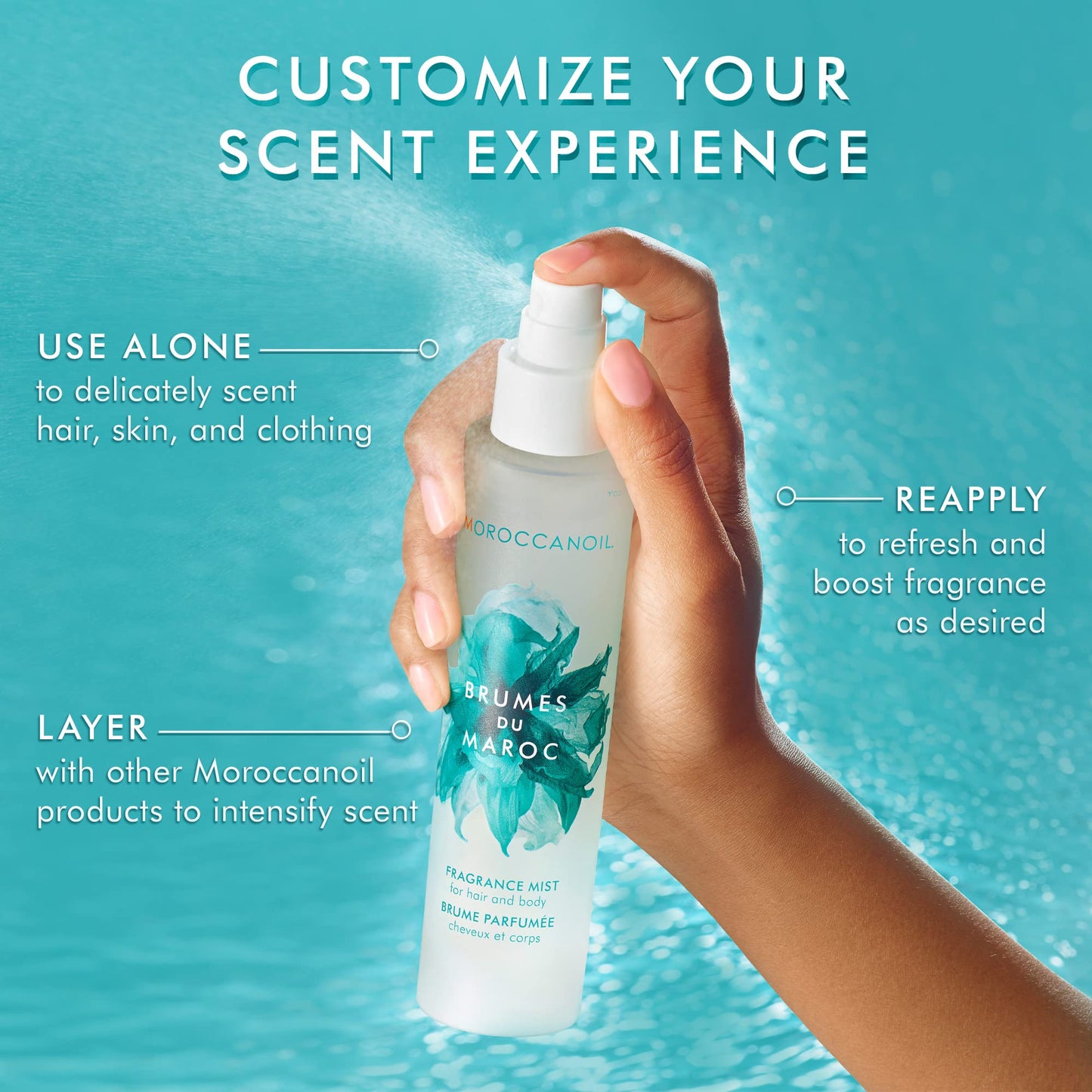 Moroccanoil Hair and Body Fragrance Mist, 3.4 Fl. Oz