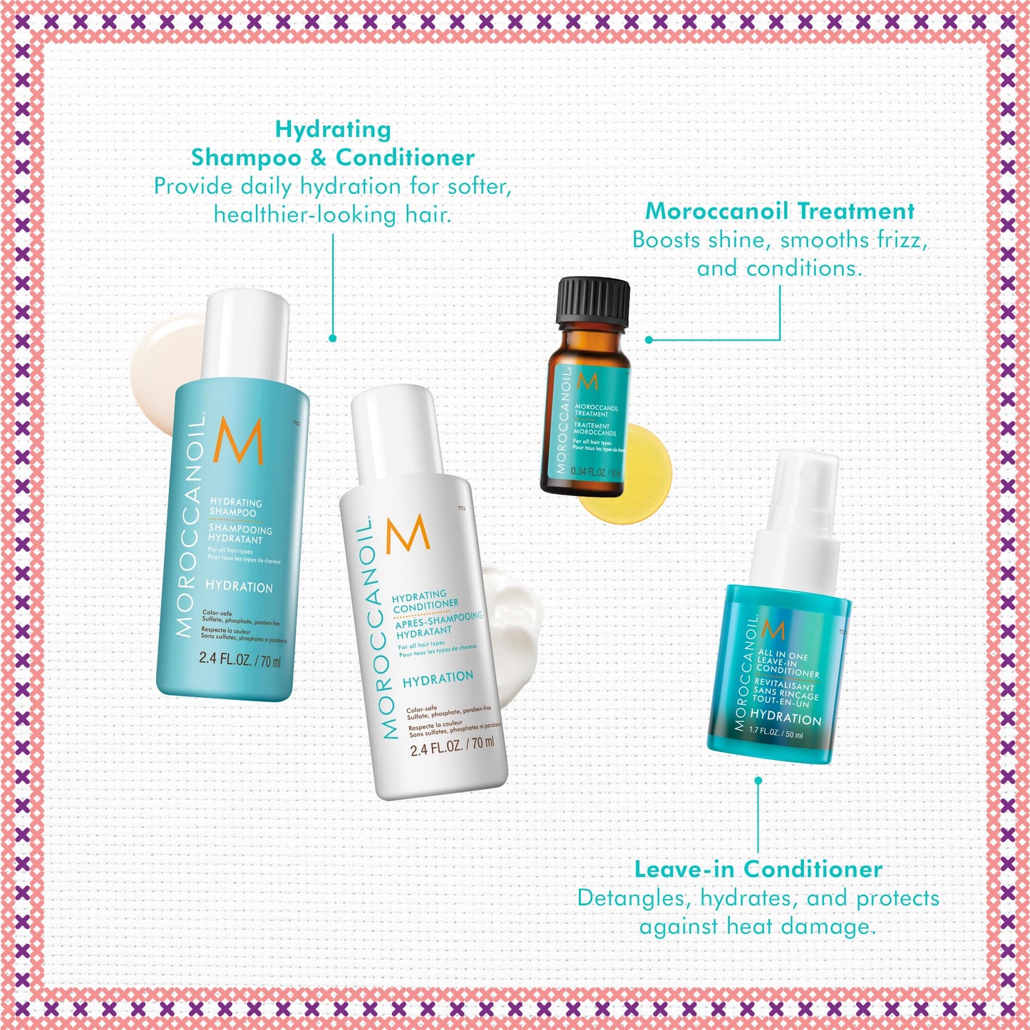 Moroccanoil Mini Hair Hydration Essentials Gift Set
