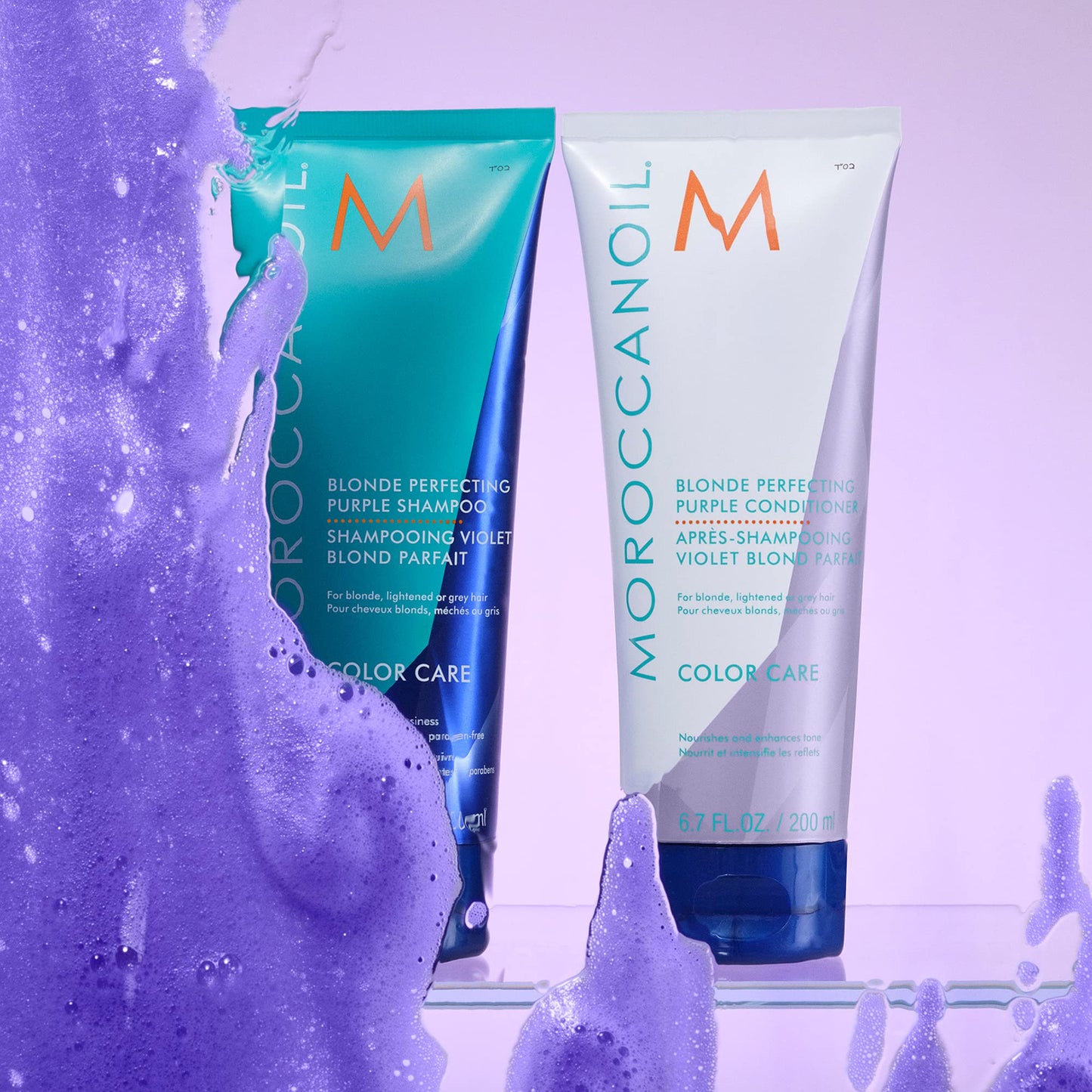 Moroccanoil Blonde Perfecting Purple Conditioner, 6.7 Fl. Oz