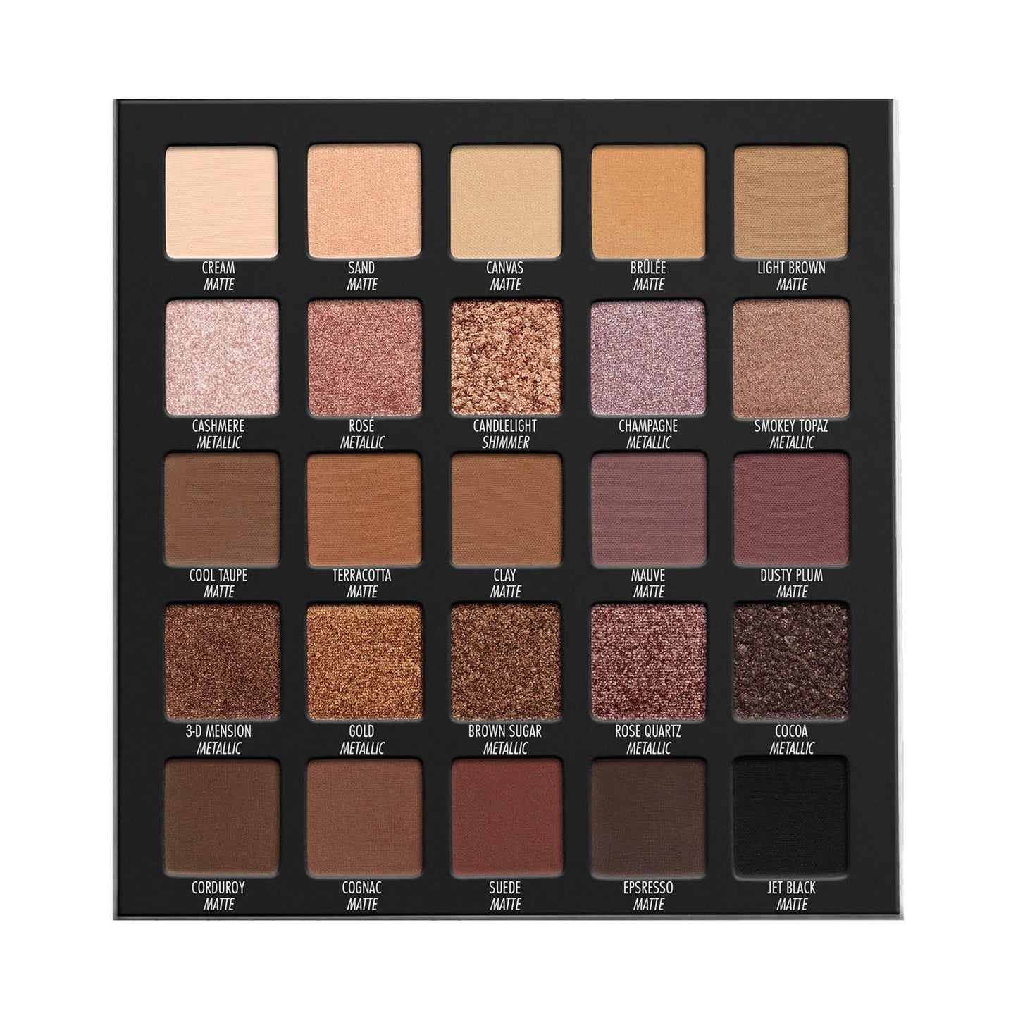 LORAC PRO Matte & Shimmer Eyeshadow Palette, Meraki | Glitter | Mirror Compact | Cruelty Free, Gluten Free, Vegan