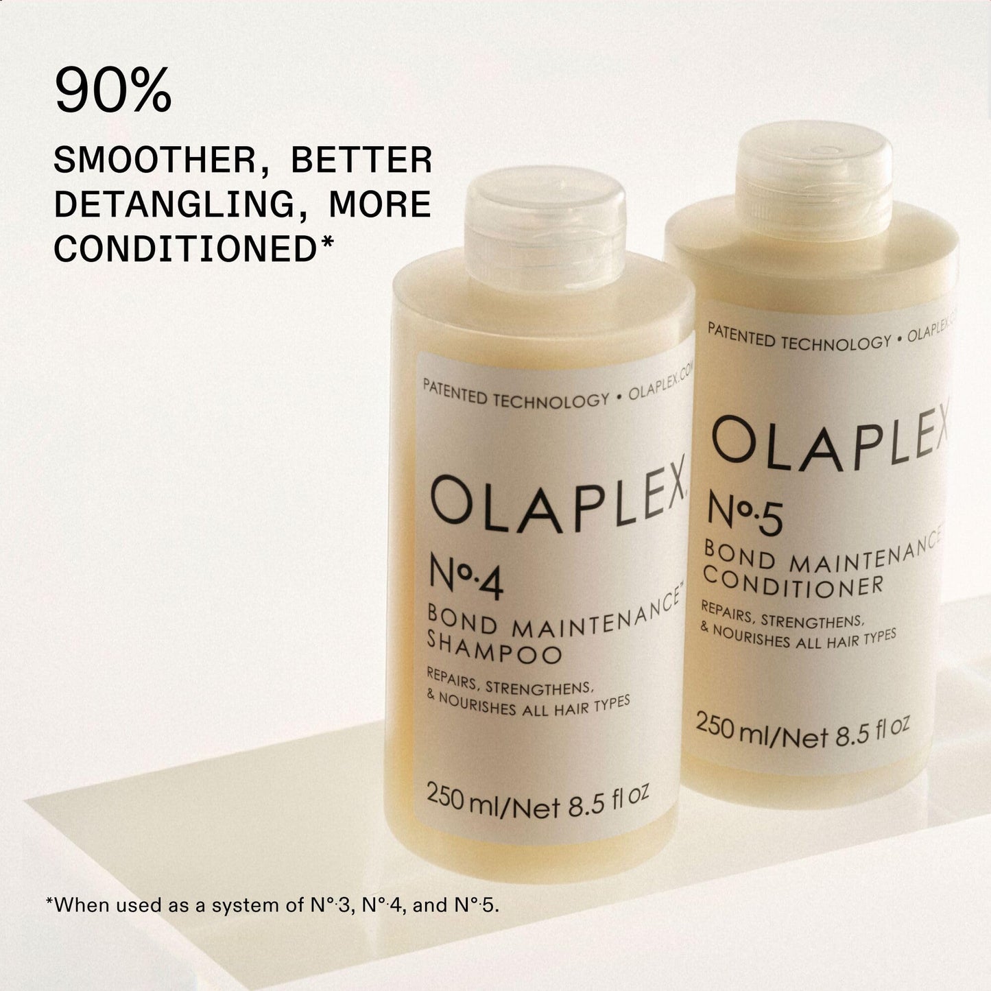 Olaplex Full-On Shine Hair Gift Set: Limited-edition Set with Hair Perfector, Shampoo & Conditioner, Scalp Treatment & Full Sized Bond Smoother & Bonding Oil for Shiny, Smooth, Strong Hair in One Use
