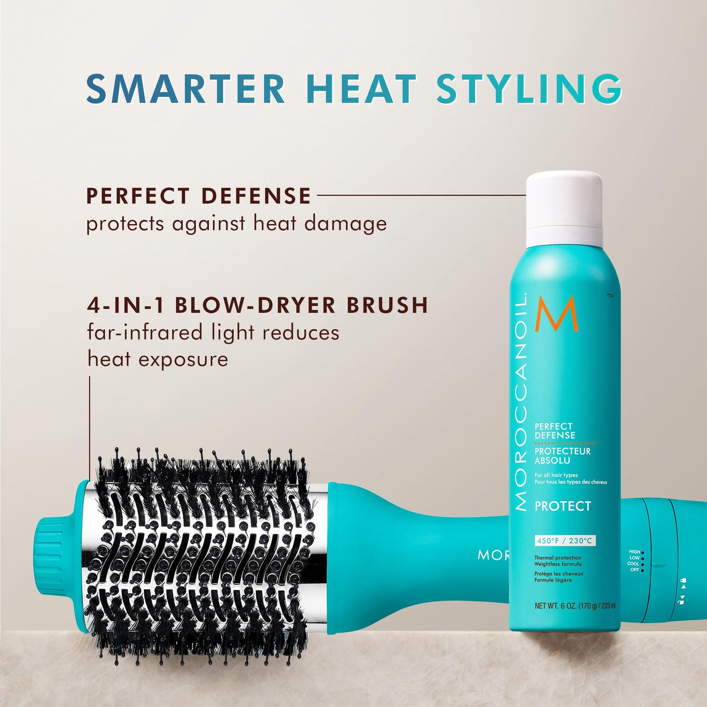 Moroccanoil Perfect Defense Heat Protectant, 6 Fl. Oz.